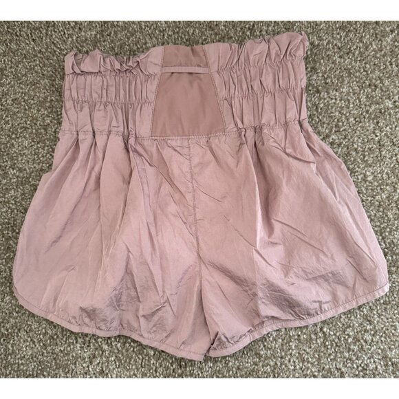 Free People MOVEMENT THE WAY HOME SHORTS Athletic Moonlight Mauve Small Lined L1 - Picture 3 of 7